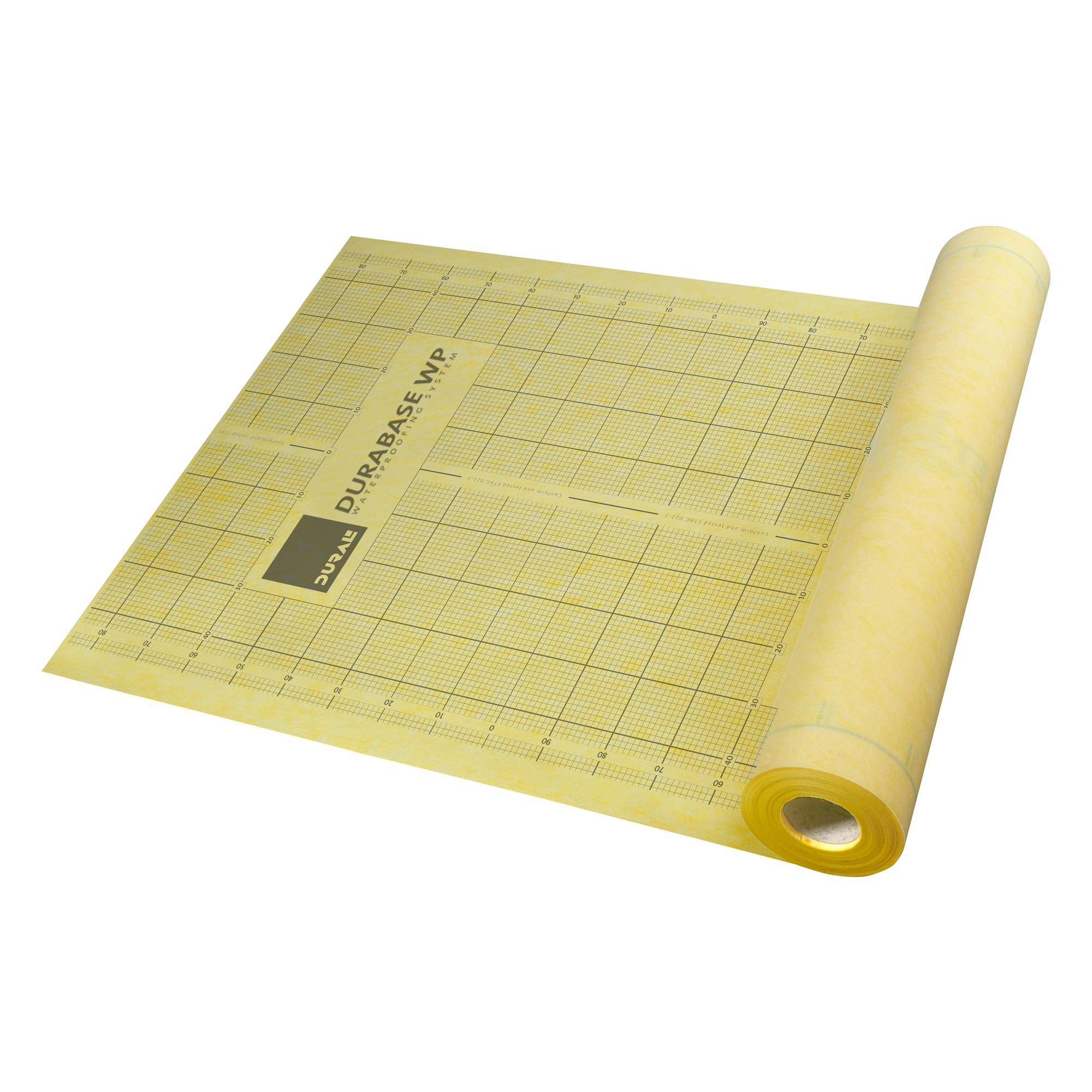 DURAL sealing mat DURABASE WP yellow 30 running m