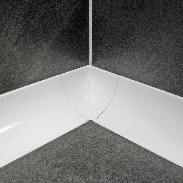 Innenecke DURACOVE HK Metalldruckguss pulverbeschichtet weiß 28mm