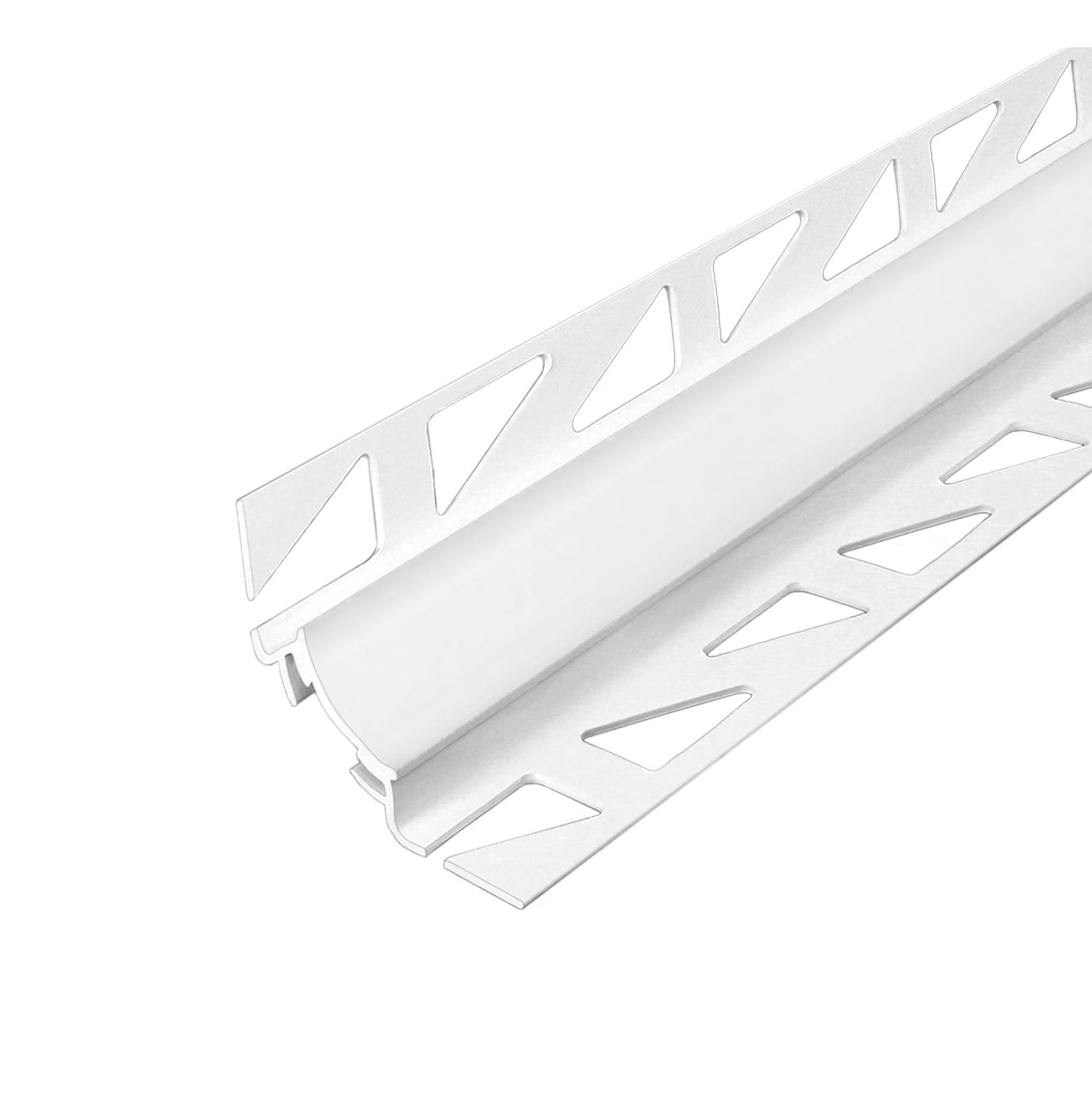 DURAL sanitary profile DURACOVE DB PVC white 9mm 250cm