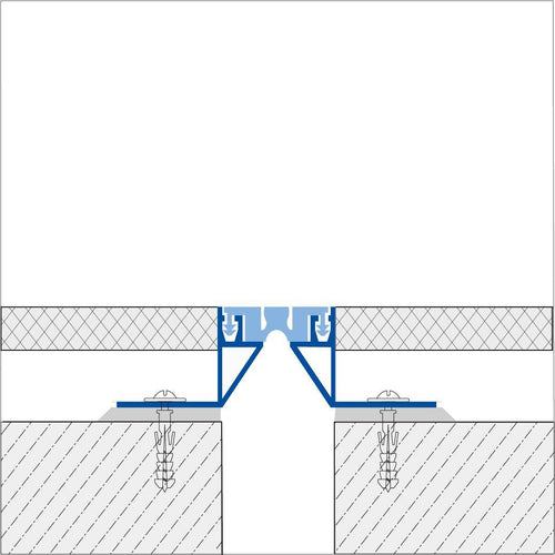 DURAL dilatatie- en bewegingsvoegprofiel DURAFLEX BP aluminium 35mm 300cm