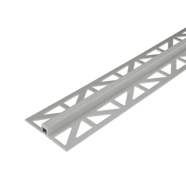 DURAL expansion and movement joint profile wide perforated legs DURAFLEX PVC PVC grey 6mm 250cm