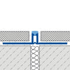 DURAL expansion and movement joint profile DURAFLEX PVC PVC grey 8mm 250cm