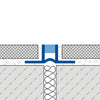 DURAL expansion and movement joint profile DURAFLEX PVC PVC grey 15mm 250cm