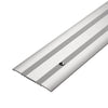 DURAL afdekprofiel zonder boren DURAFLEX KA aluminium naturel zilver 3,5mm 250cm