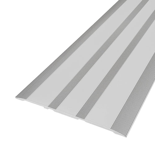 DURAL Abdeckprofil einseitig gebohrt DURAFLEX KA Aluminium eloxiert silber eloxiert 4mm 250cm