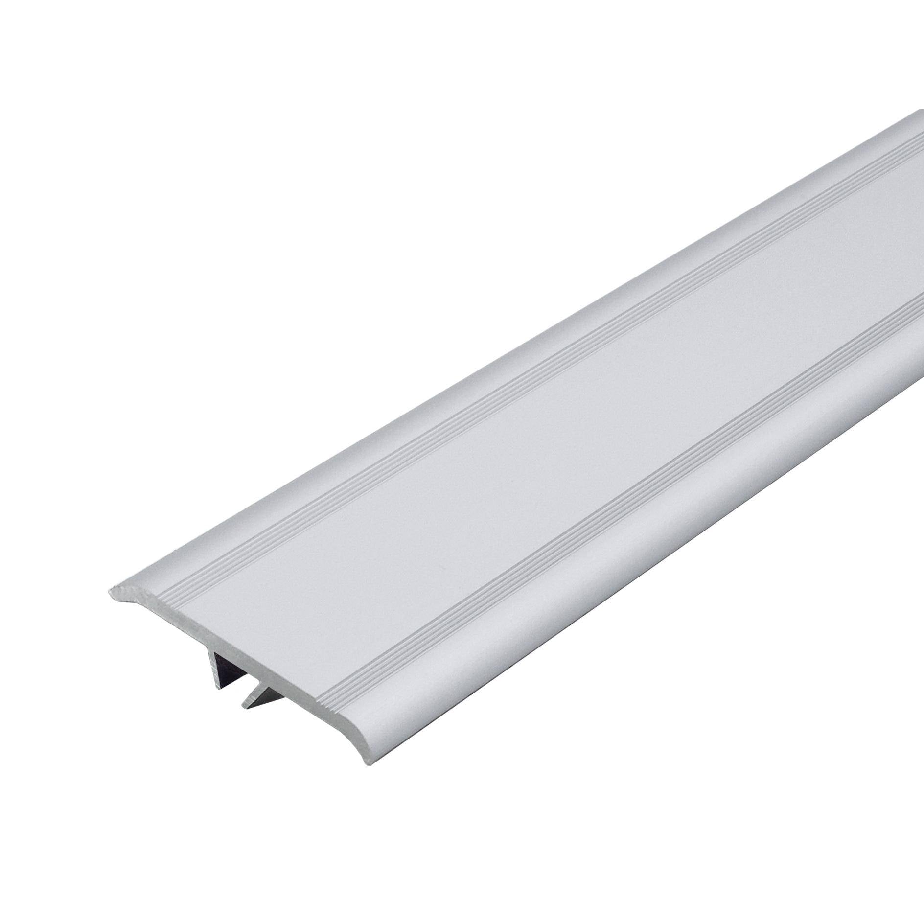 DURAL afdekprofiel DURAFLEX KF aluminium geanodiseerd zilver 140mm 300cm