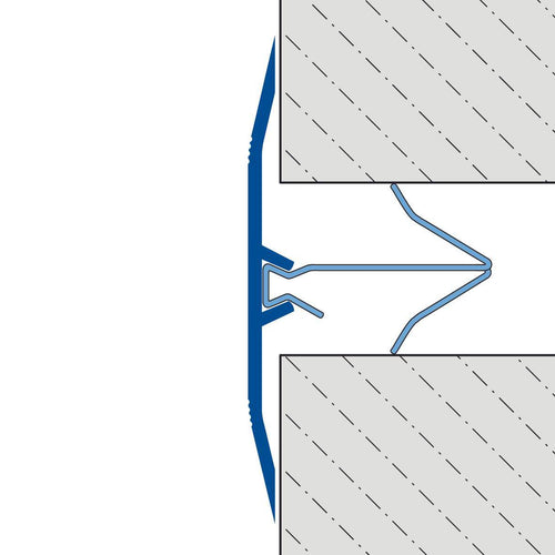 DURAL afdekprofiel DURAFLEX KF aluminium geanodiseerd zilver 50mm 300cm