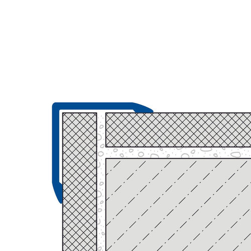 DURAL Kantenschutzprofil DURAGARD EP Aluminium silber Feinschliff 20mm 250cm