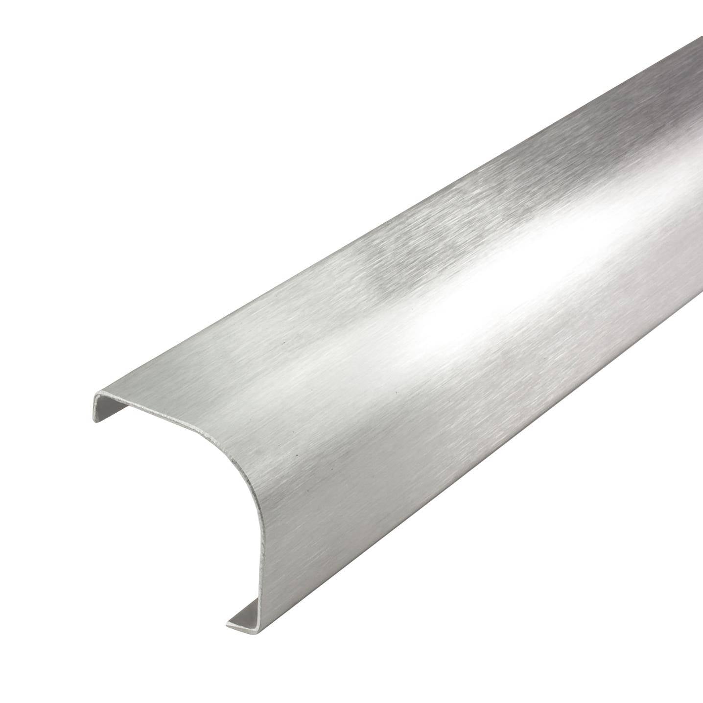 DURAL edge protection profile DURAGARD EP stainless steel (V2A/304) brushed with protective film 25mm 250cm