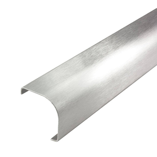 DURAL edge protection profile DURAGARD EP stainless steel (V2A/304) brushed with protective film 60mm 250cm