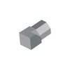 DURAL inside corner DURAPLUS DIAMOND die-cast metal powder-coated concrete grey RAL 0006500 11mm