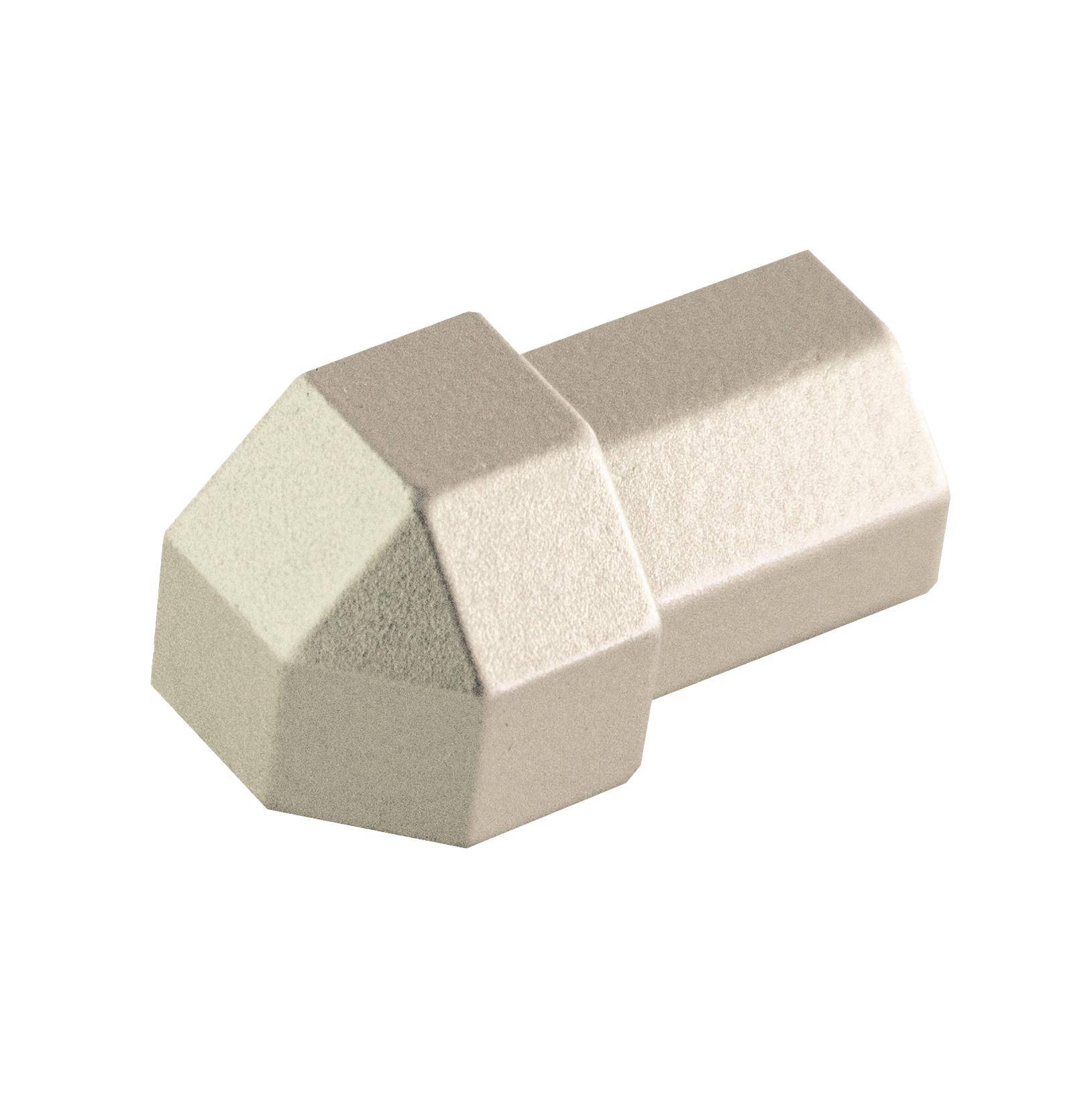 DURAL buitenhoek DURAPLUS DIAMOND gegoten metaal, gepoedercoat zand RAL 0808005 10 mm