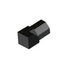 DURAL inside corner DURAPLUS DIAMOND die-cast metal powder-coated black matt 11mm