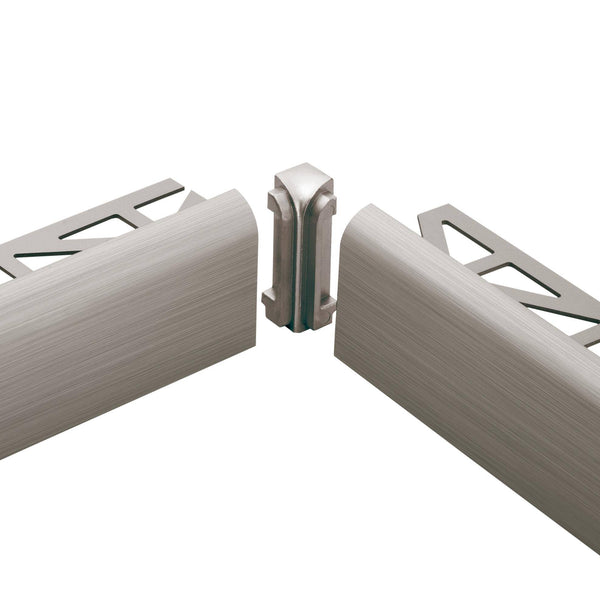 DURAL werkbladprofiel DURASTEP DP aluminium titanium fijnslijpen 13,5 mm 250 cm