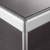 DURAL outside corner DURASTEP DP metal die-cast anodized silver 13.5mm