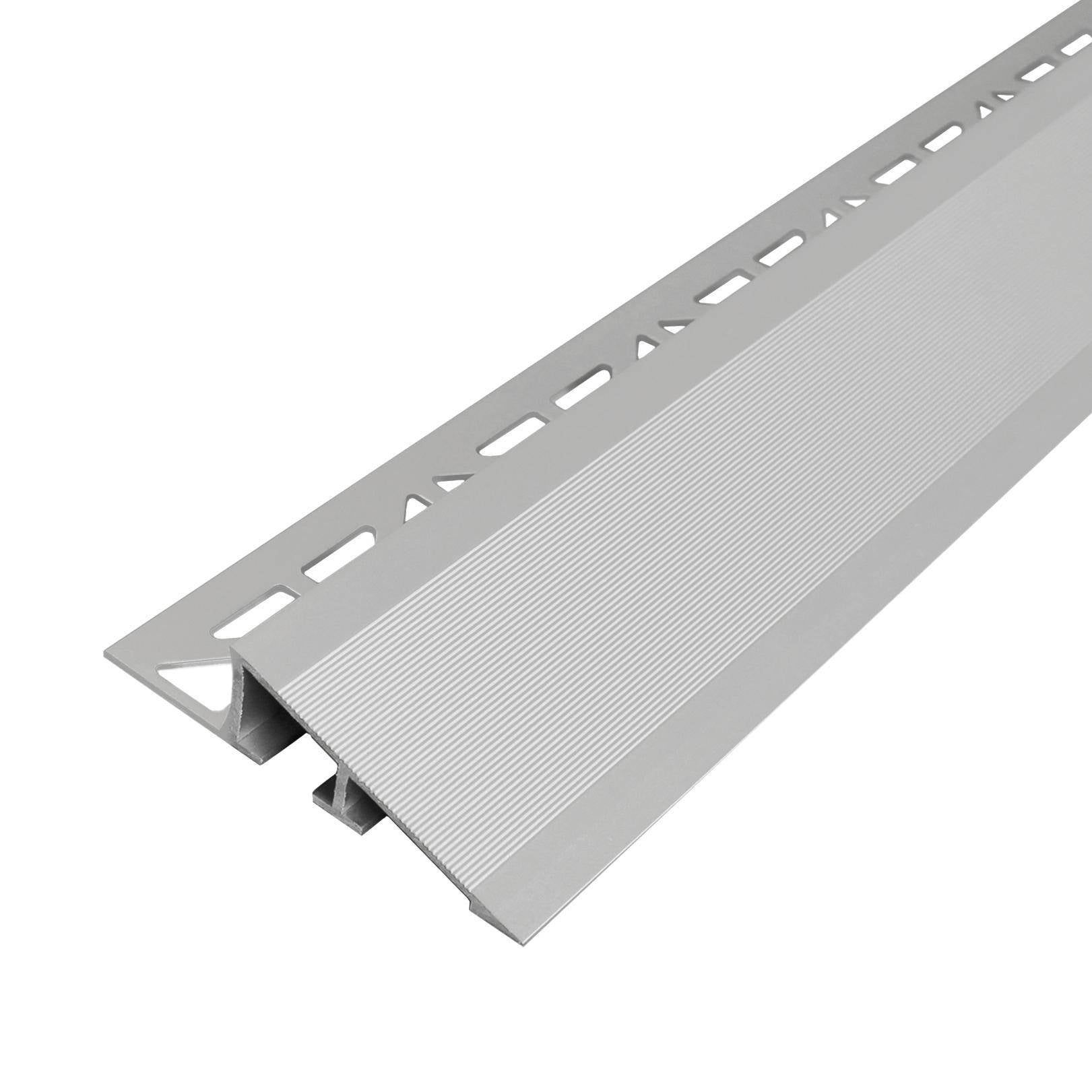 DURAL compensatieprofiel DURATRANS aluminium geanodiseerd zilver 20mm 250cm