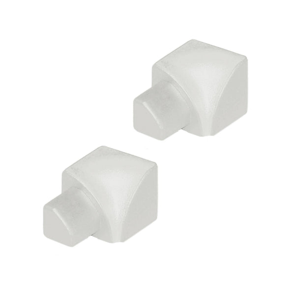 DURAL binnenhoek DURONDELL aluminium gepoedercoat wit 12,5 mm