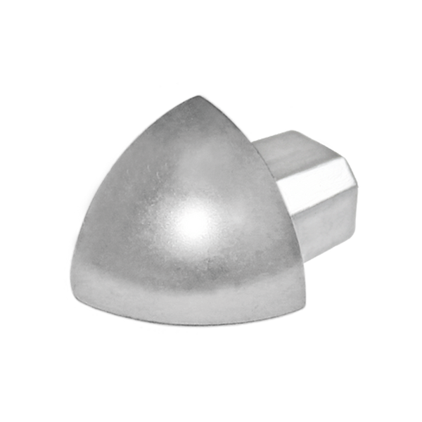 DURAL outside corner DURONDELL aluminium high gloss anodised silver 6mm