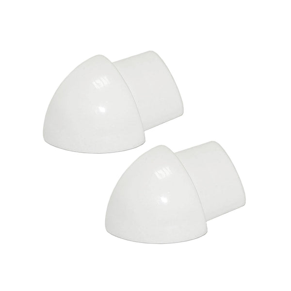 Außenecke DURONDELL Aluminium pulverbeschichtet weiß 6mm