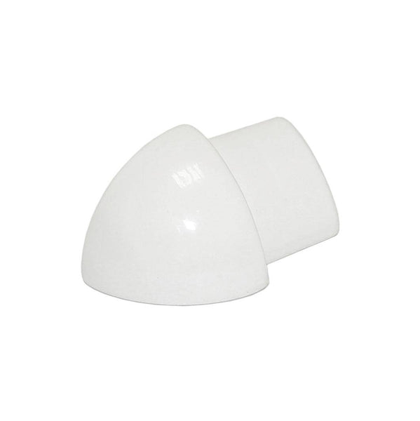 Außenecke DURONDELL Aluminium pulverbeschichtet weiß 10,3mm