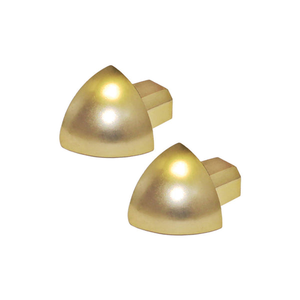 Außenecke DURONDELL Aluminium eloxiert gold 10mm