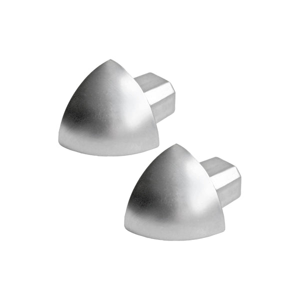 DURAL outside corner DURONDELL aluminium anodised silver 8mm