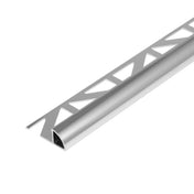 Viertelkreisprofil DURONDELL Aluminium eloxiert silber 8mm 250cm