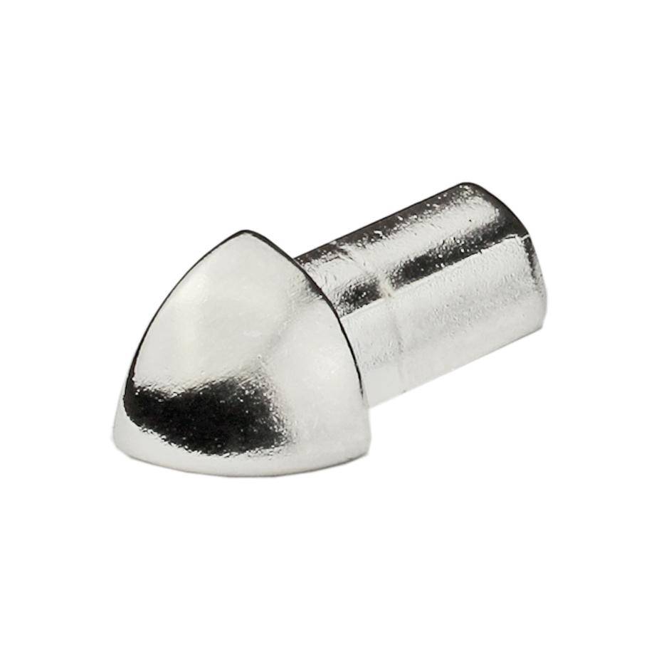 DURAL outside corner DURONDELL stainless steel (V2A/304) silver high gloss 12.5mm