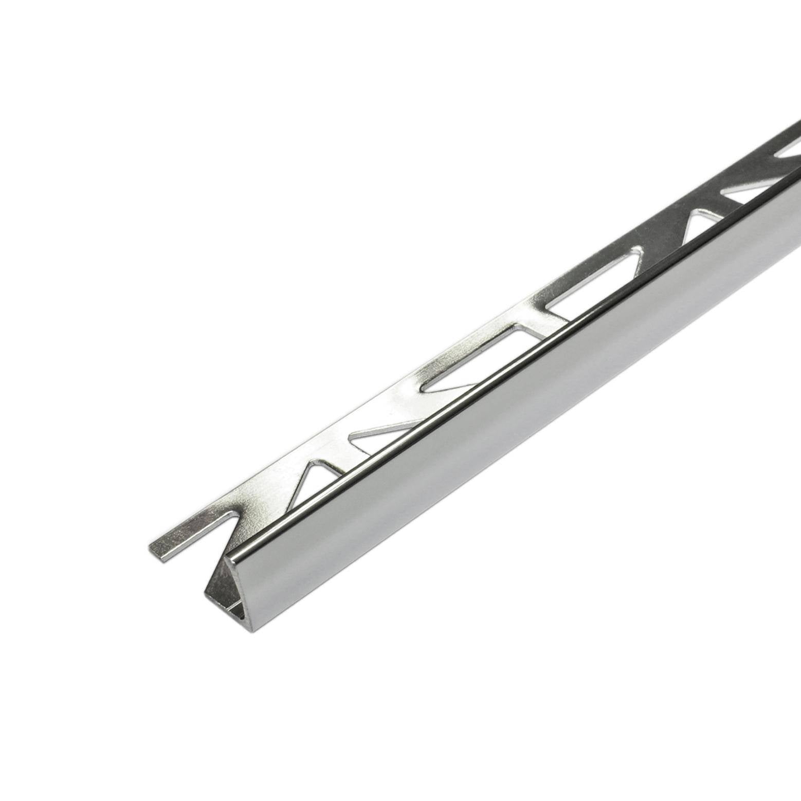 DURAL angle profile DUROSOL aluminium high gloss anodised silver 6mm 250cm