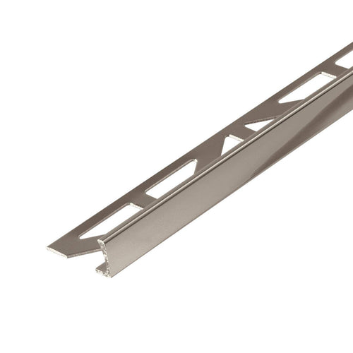 DURAL angle profile DUROSOL aluminium high gloss anodised titanium 12.5mm 250cm