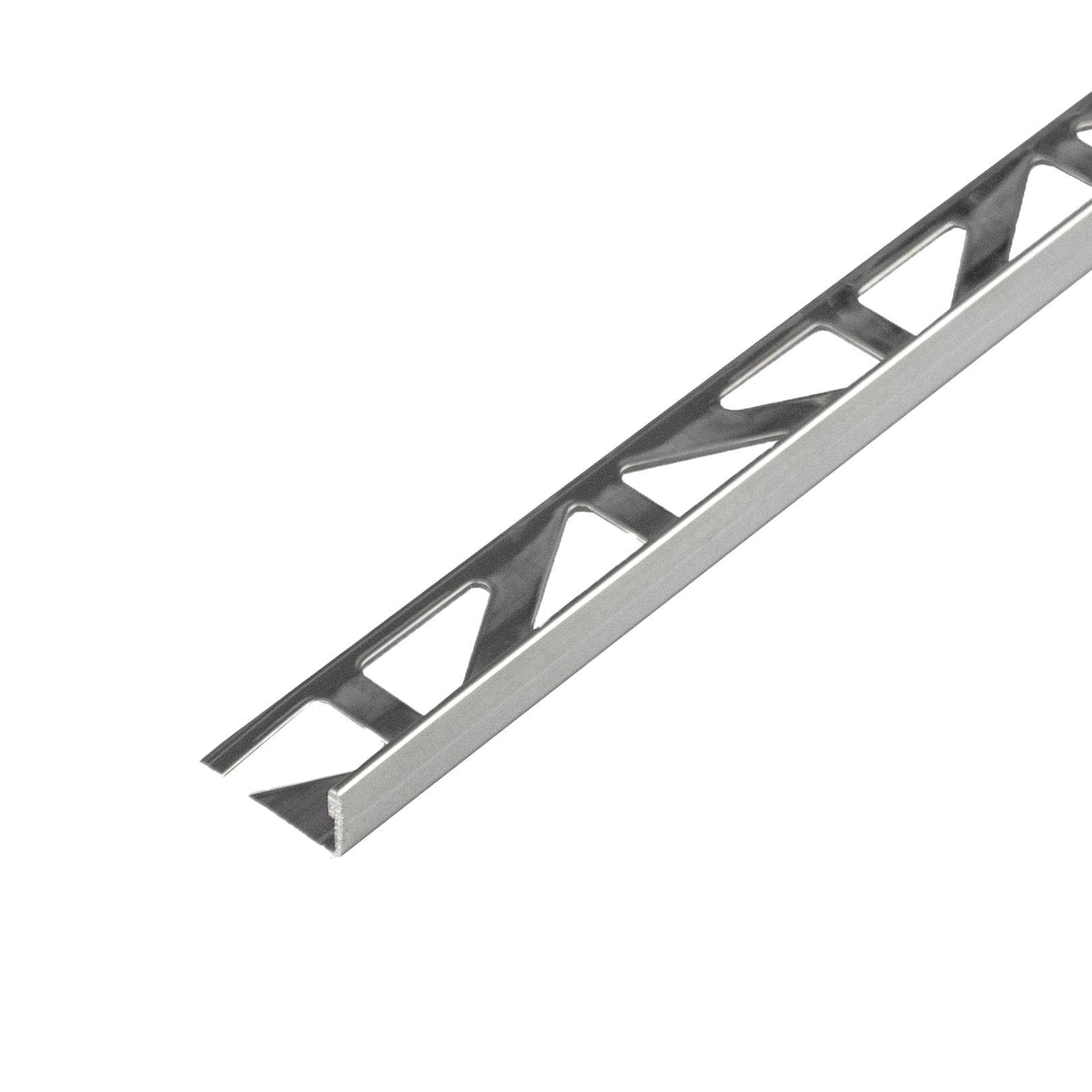 DURAL angle profile DUROSOL stainless steel (V2A/304) highly polished with protective film 11mm 250cm