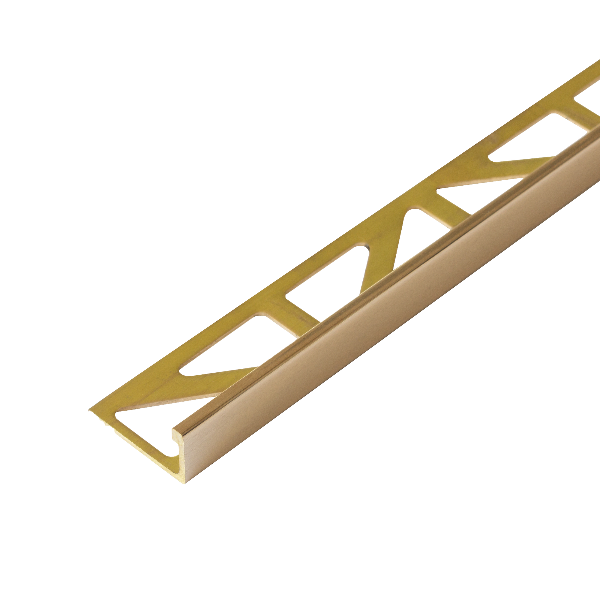 DURAL profil kątowy DUROSOL mosiądz wysoki połysk z folią ochronną 6mm 250cm