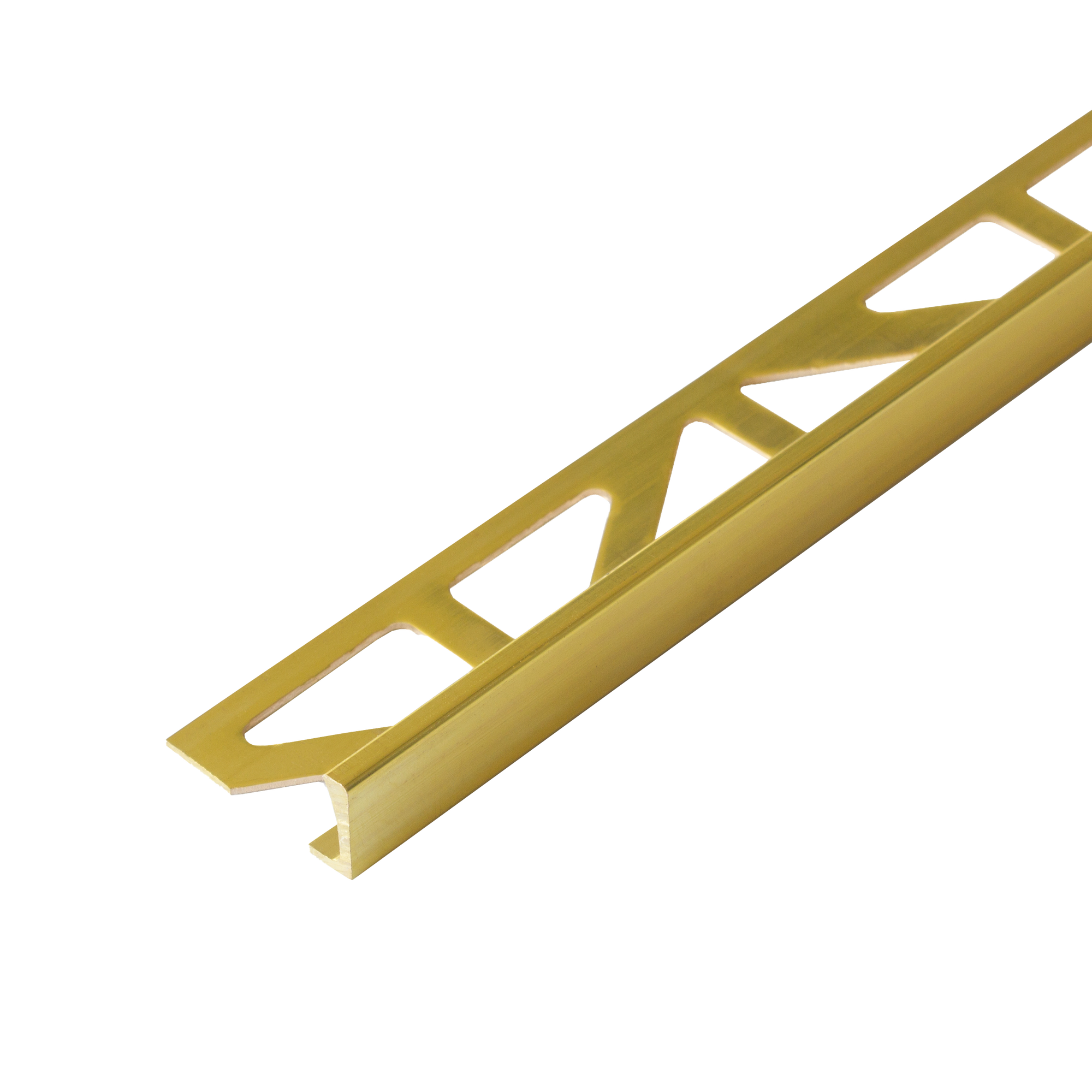 DURAL angle profile DUROSOL brass natural 10mm 250cm