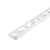 DURAL angle profile DUROSOL PVC white glossy 10mm 250cm