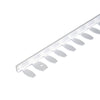 DURAL angle profile for bending DUROSOL aluminum anodized silver 2mm 250cm