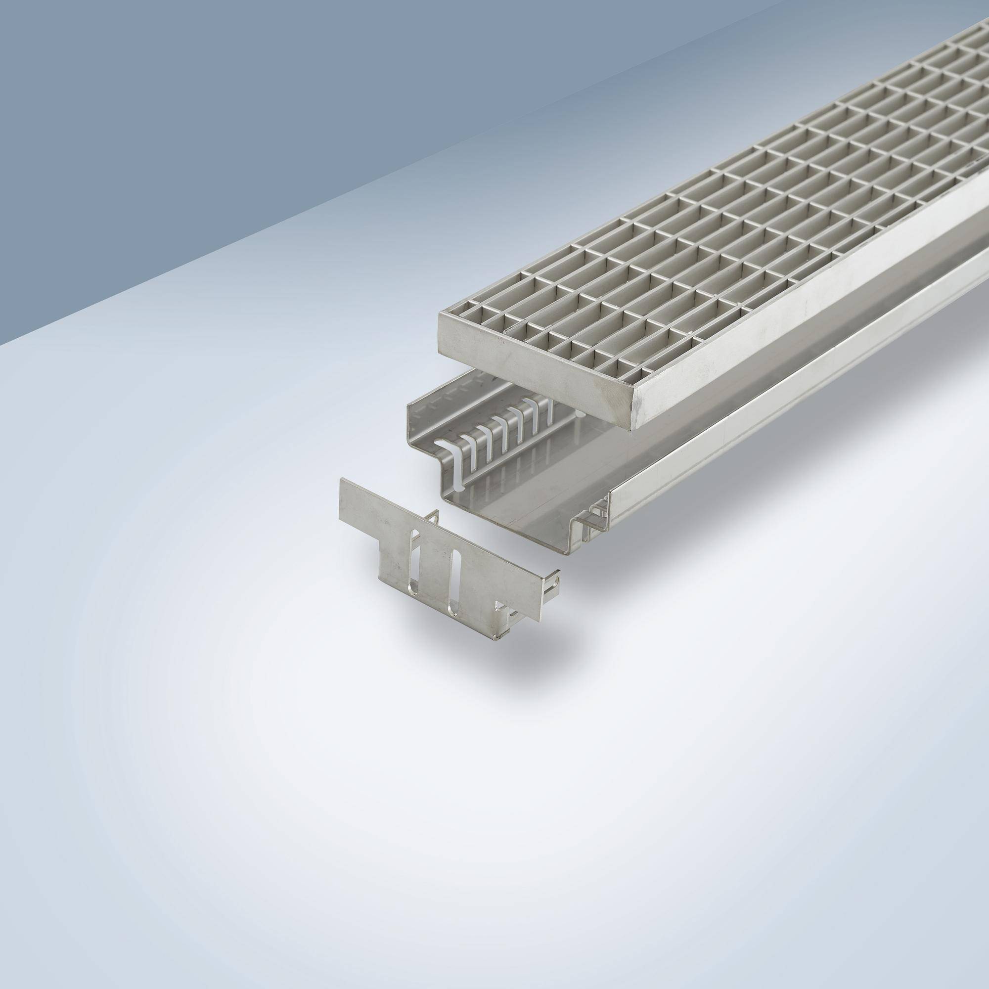 DURAL eindkap DW-DRAIN 100 gegalvaniseerd staal 40mm