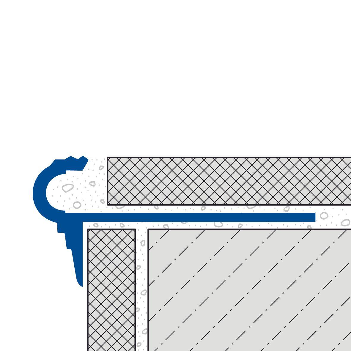 DURAL Treppenstufenprofil FLORENTOSTEP Aluminium eloxiert silber 11mm 300cm