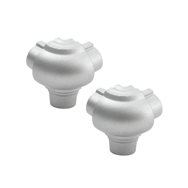 DURAL buitenhoek FLORENTOSTEP aluminium gepoedercoat zilver 11mm