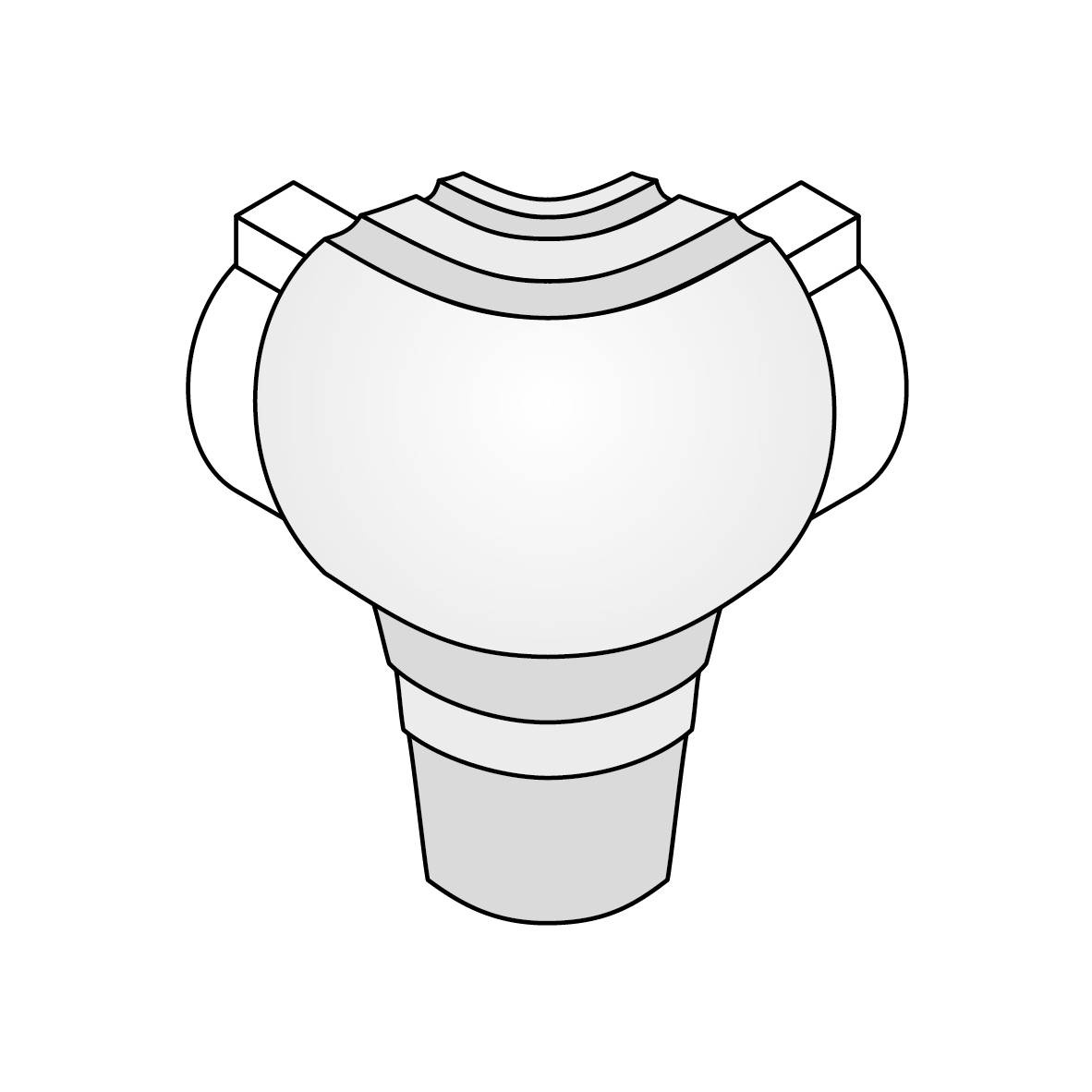 DURAL Außenecke FLORENTOSTEP Aluminium pulverbeschichtet titan 11mm