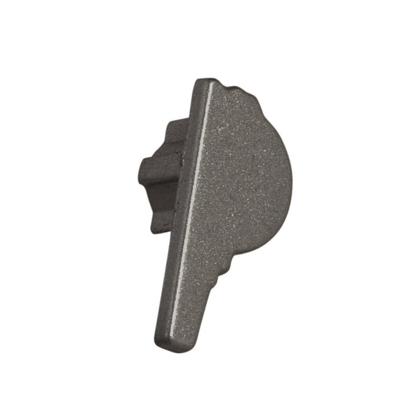 Endkappe links FLORENTOSTEP Metalldruckguss titan 9mm