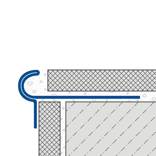 DURAL traptredeprofiel FLORENTOSTEP RVS (V2A/304) naturel 9mm 250cm