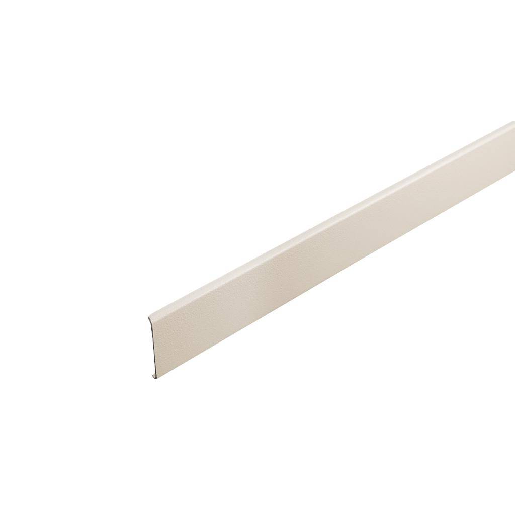 DURAL wandaansluitprofiel SHOWER-GK CONNECT RVS (V2A/304) RAL 0808005 zandstructuur gecoat 8mm 100cm