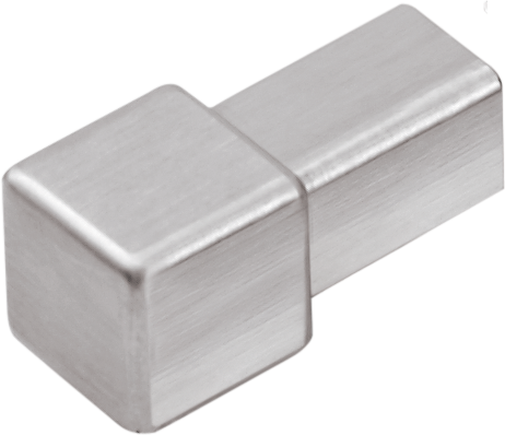 FLIESENEXPERT 24 inside and outside corner LARGO CANTO die-cast metal brushed 12.5mm