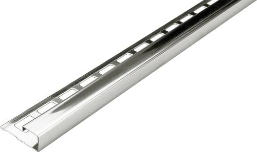 TEGEL EXPERT 24 vierkant profiel LARGO CANTO RVS (V2A/304) geborsteld 8mm 300cm