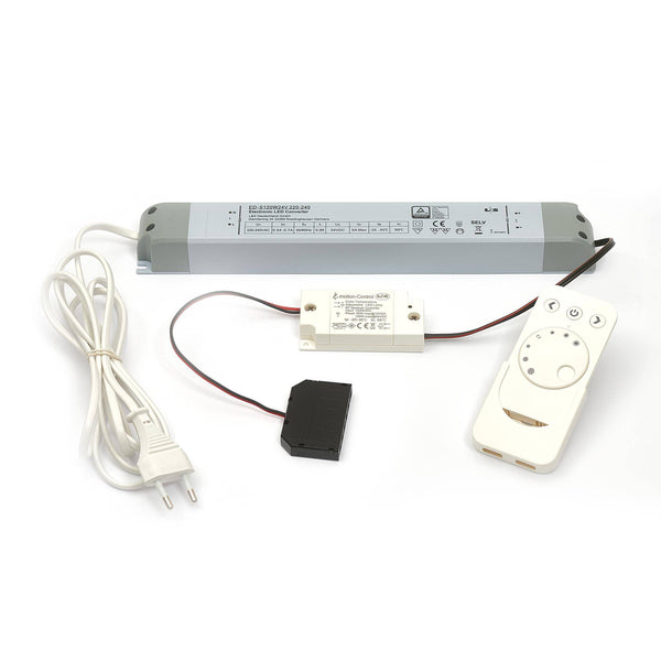 DURAL LED-thuisbasis voor maximaal 4 ontvangers LED SET EMOTION F aluminium