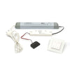 DURAL LED connection set for LED "Emotion" for 1 receiver LED-SET EMOTION W aluminum white