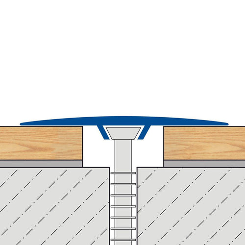 DURAL overgangsprofiel MULTIFLOOR EXPANSION aluminium geanodiseerd zilver 100cm