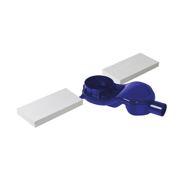 DURAL High-Performance drain set MYVARIO-LINE plastic blue 88mm