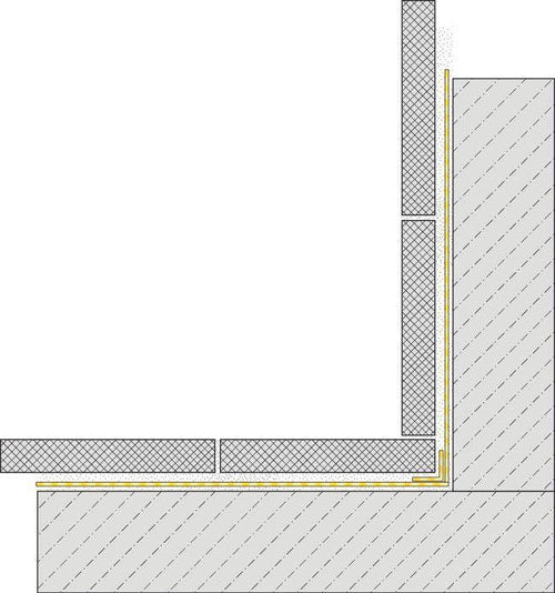 DURAL sealing mat DURABASE WP yellow 30 running m