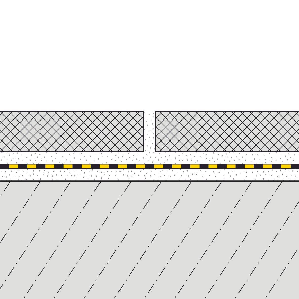 DURAL afdichtingsmembraan zelfklevend DURABASE WS geel 5 lopende meter